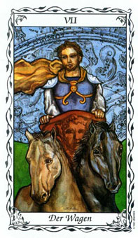 ޵ - Das Hudes Tarot - ս - The Chariot