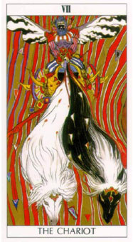 ҰϲТ - Yositaka Amano Tarot - ս - The Chariot