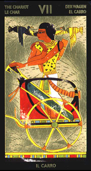  - Nefertaris Tarot - ս - The Chariot