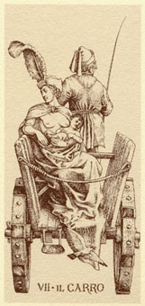 Ŷ - Durer Tarot - ս - The Chariot