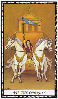  - Unicorn Tarot - ս - The Chariot