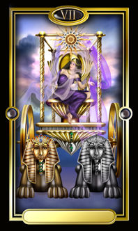 Ѥ - Gilded Tarot - ս - The Chariot