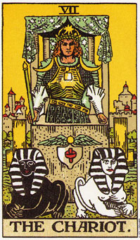 ԭʼΰ - Original Rider-Waite Tarot - ս - The Chariot