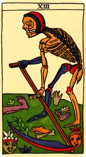  - Marseilles Tarot -  - Death