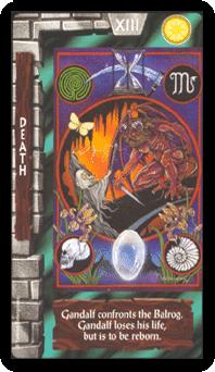 ֮ - Lord of the Rings Tarot -  - Death