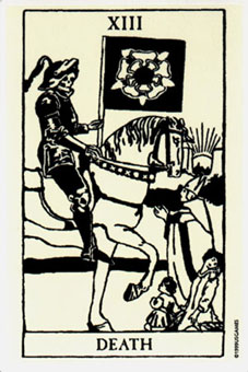 ҹ - Glow In The Dark Tarot -  - Death