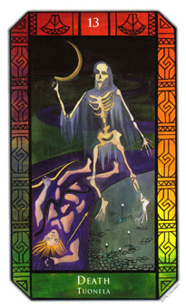 ʷʫ - Kalevala Tarot -  - Death