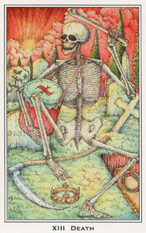 νܶܿѷ - Nigel Jackson Tarot -  - Death