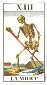 1JJʿ1974 - 1JJ Swiss Tarot 1974 -  - Death