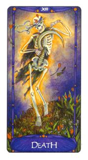  - Art Nouveau Tarot -  - Death