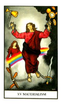 ŵ - Connolly Tarot - ħ - The Devil