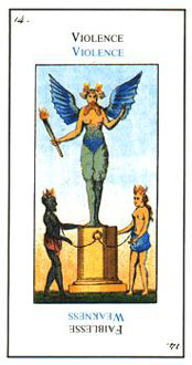  - Etteilla Tarot - ħ - The Devil