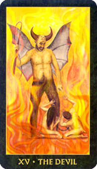 䴫˵ - Folklore Tarot - ħ - The Devil