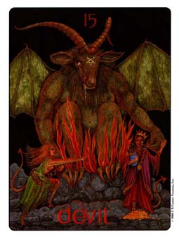  - Gill Tarot - ħ - The Devil