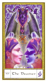 ܶ - Gendron Tarot - ħ - The Devil