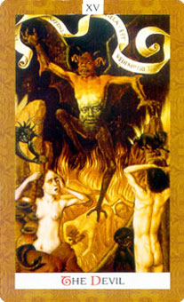 ƽʱ - Golden Tarot - ħ - The Devil