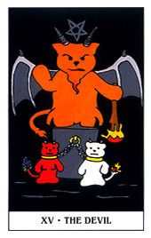 С - Gummy Bear Tarot - ħ - The Devil