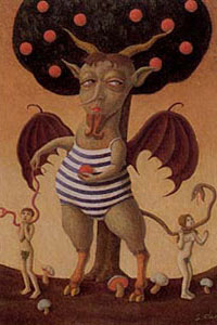 Ģ - Υ Tarot - ħ - The Devil