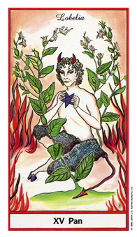 ҩ - Herbal Tarot - ħ - The Devil