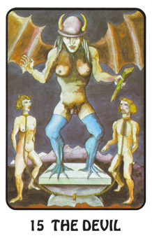  - Karma Tarot - ħ - The Devil