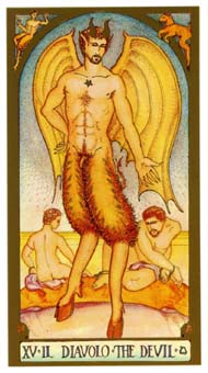 ո - Renaissance Tarot - ħ - The Devil