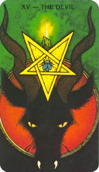 Ħ - Morgan-Greer Tarot - ħ - The Devil