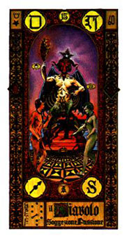  - Stairs Tarot - ħ - The Devil