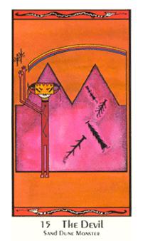 ʥ - Santa Fe Tarot - ħ - The Devil