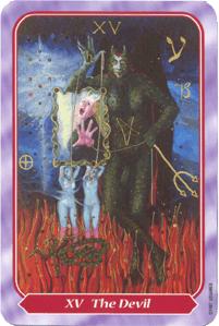  - Spiral Tarot - ħ - The Devil