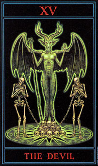  - The Gothic Tarot - ħ - The Devil