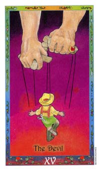  - Whimsical Tarot - ħ - The Devil