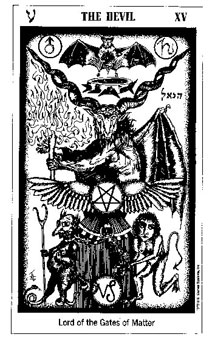 ʿ - The Hermetic Tarot - ħ - The Devil