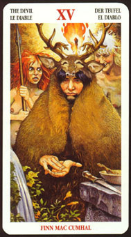  - Celtic Tarot - ħ - The Devil