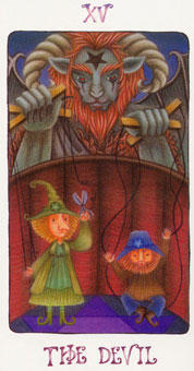 ŮװԹ - Witch Teen Tarot - ħ - The Devil