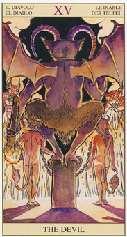 ӽΰ - Tarot of the New Vision - ħ - The Devil