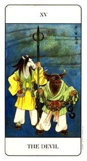 й - Chinese Tarot - ħ - The Devil