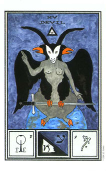 ħʽ - Tarot Of Ceremonial Magic - ħ - The Devil