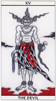 ڤ - Meditation Tarot - ħ - The Devil