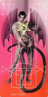 ǵﰲ - Adrian Tarot - ħ - The Devil