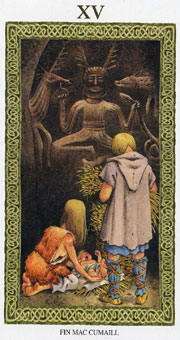 ³ - Tarot of Druids - ħ - The Devil