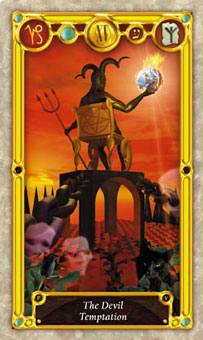 Ѱ - Quest Tarot - ħ - The Devil