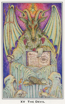 νܶܿѷ - Nigel Jackson Tarot - ħ - The Devil