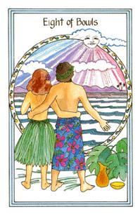 Ůҽ - Medicine Woman Tarot - ʥ - Eight Of Cups