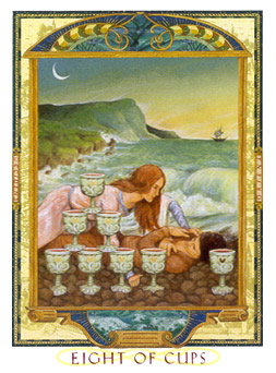  - Lovers Path Tarot - ʥ - Eight Of Cups