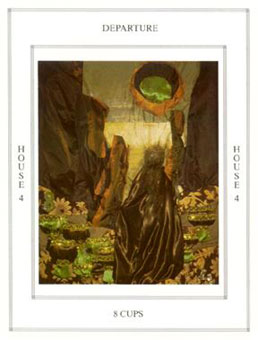 ̺ - Tarot of the Tapestry - ʥ - Eight Of Cups