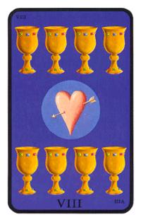 Ů - Tarot of the Witches - ʥ - Eight Of Cups