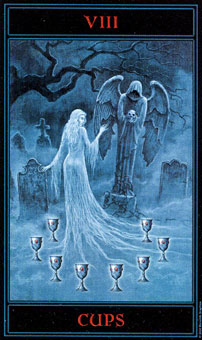  - The Gothic Tarot - ʥ - Eight Of Cups