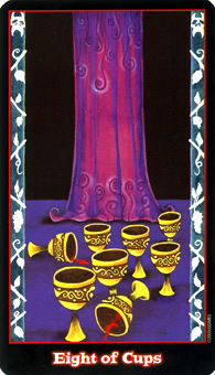 Ѫ - Vampire Tarot - ʥ - Eight Of Cups