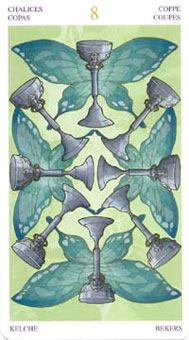 ռ˿ - Wirth Tarot Of Trade Edition - ʥ - Eight Of Cups