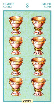 ƽ - Tarots Of The Golden Dawnt - ʥ - Eight Of Cups